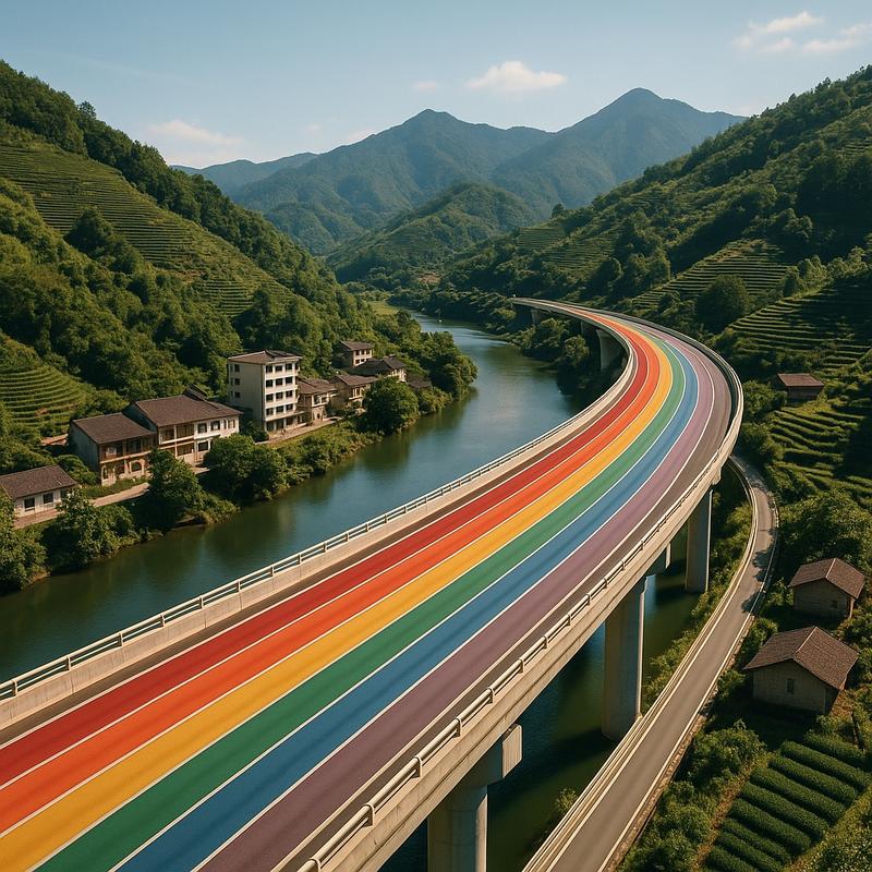 Seven-Colored Ring Road