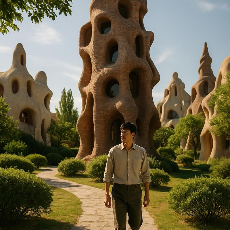 Bizarre Architecture Garden