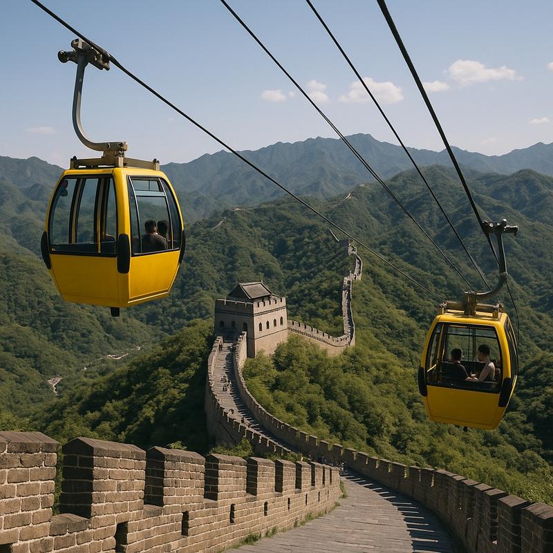 Mutianyu Great Wall Cable Car