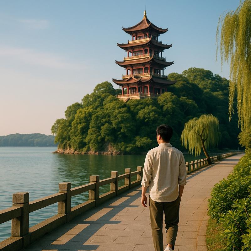 Wuhan East Lake Mo Hill