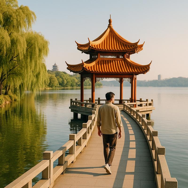 Wuhan East Lake Scenic Area