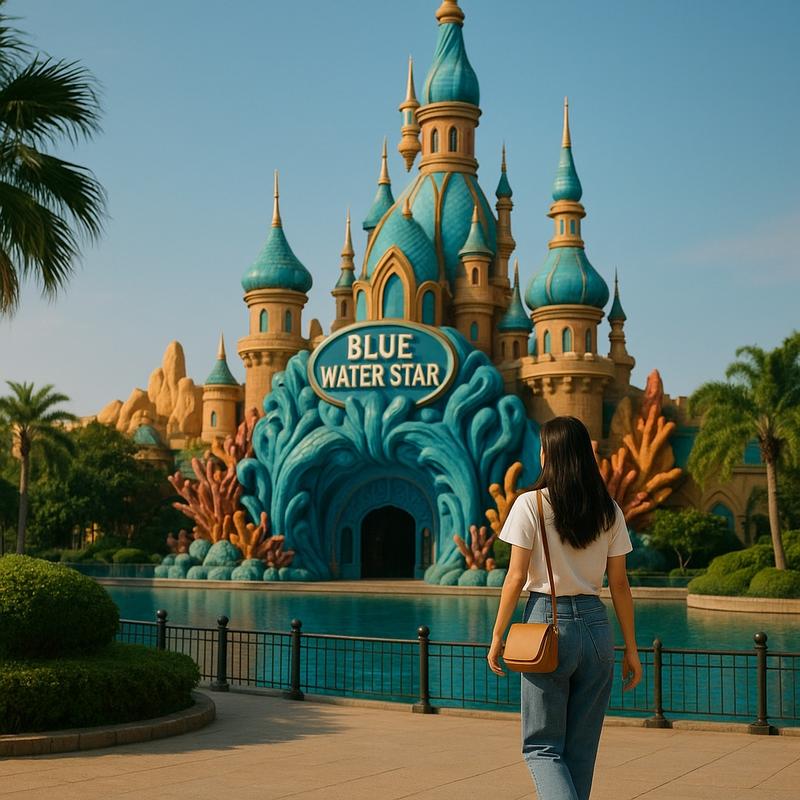 Shantou Fantawild Paradise Blue Water Star