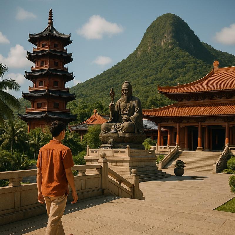 Hainan Wenbi Peak Pangu Cultural Tourism Area
