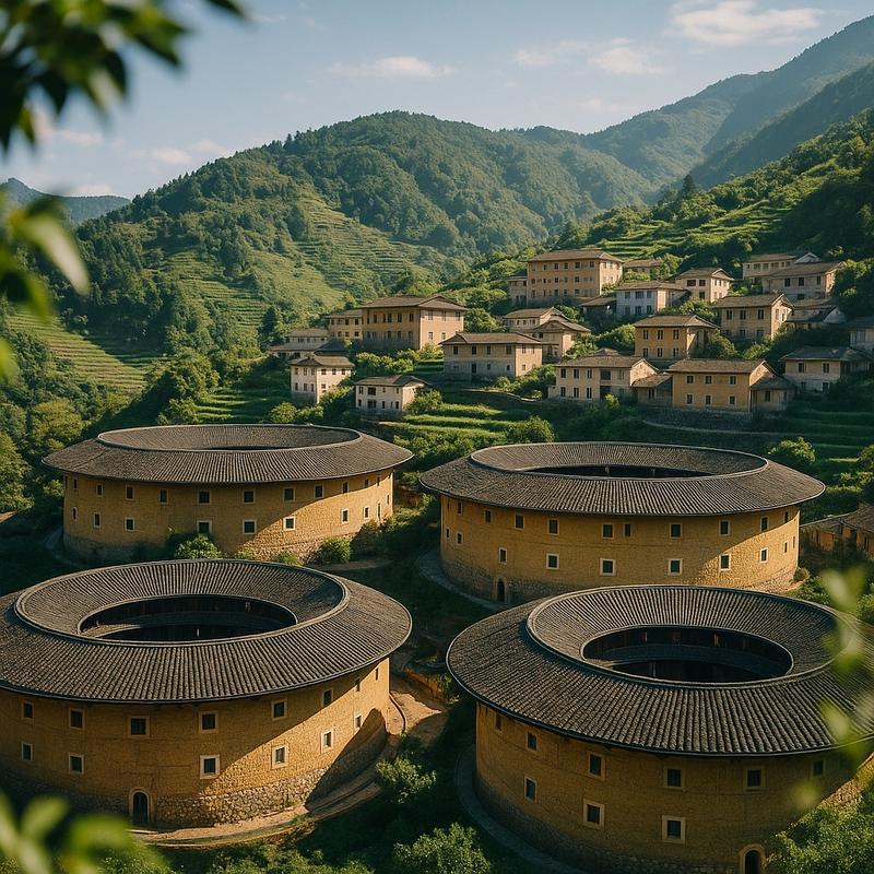 Tianluoken Tulou Cluster