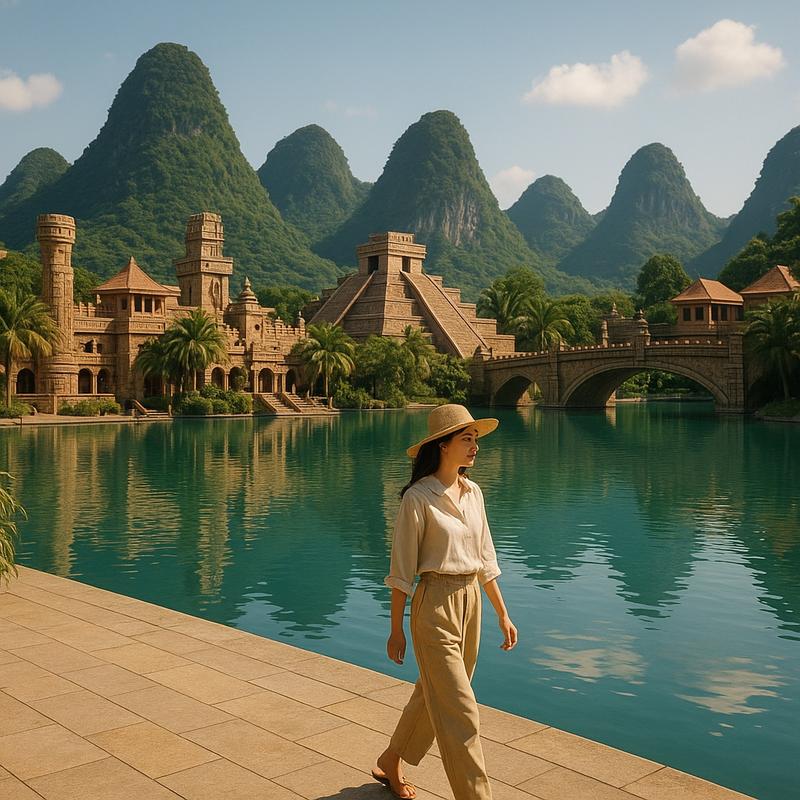 Luoshan Lake Maya Water Park