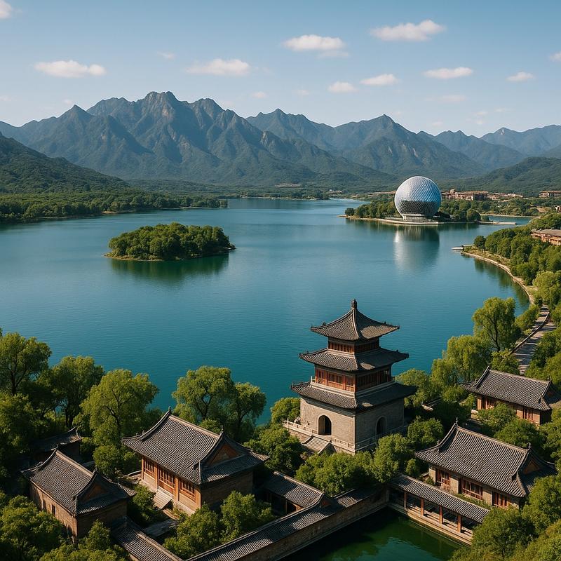 Yanqi Lake Scenic Area