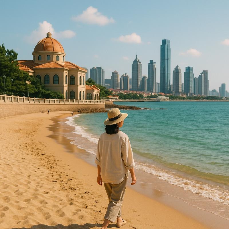 Qingdao Jinsha Beach Scenic Area