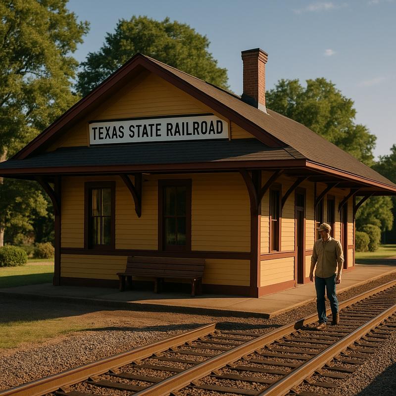 Texas State Railroad Palestine Depot