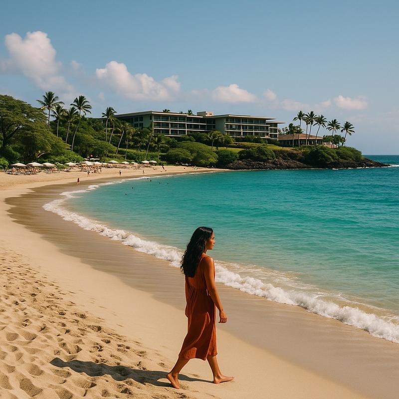 Kaunaʻoa (Mauna Kea) Beach