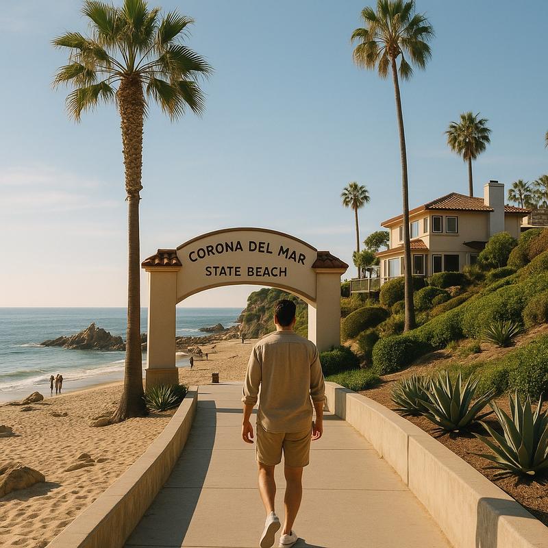 Corona Del Mar State Beach Park