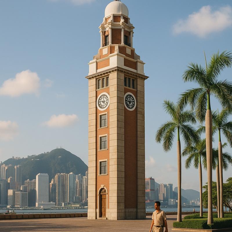 Former Kowloon-Canton Railway Clock Tower