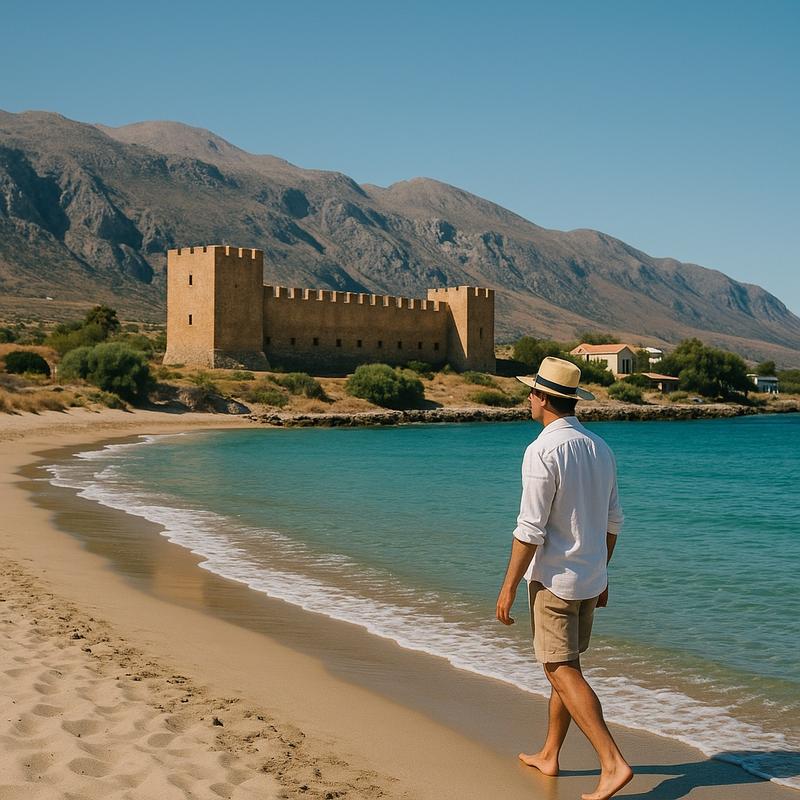 Frangokastelo beach
