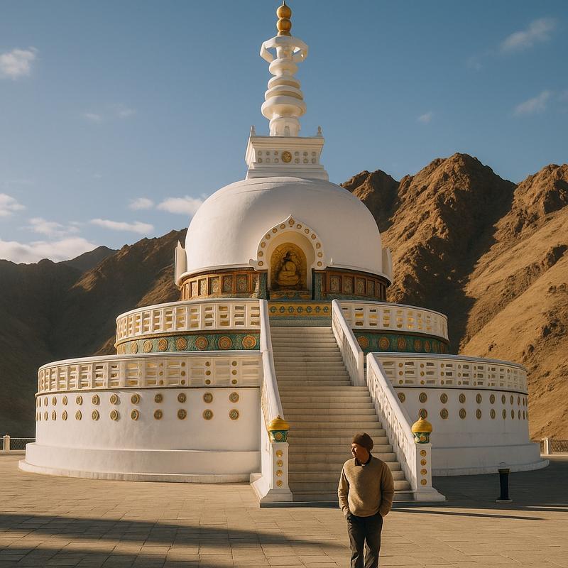 Shanti Stupa