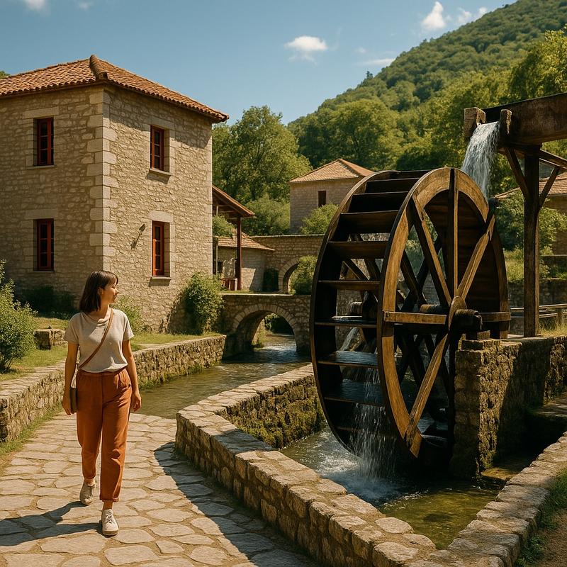 Open air Hydrokinesis (water power) Museum