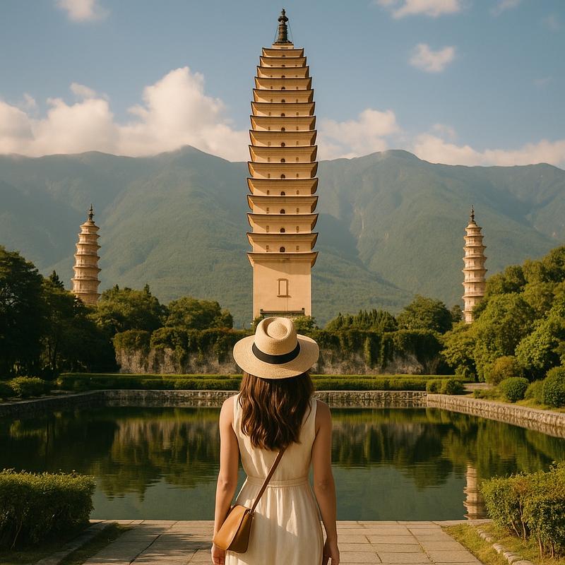 Chongsheng Temple Three Pagodas