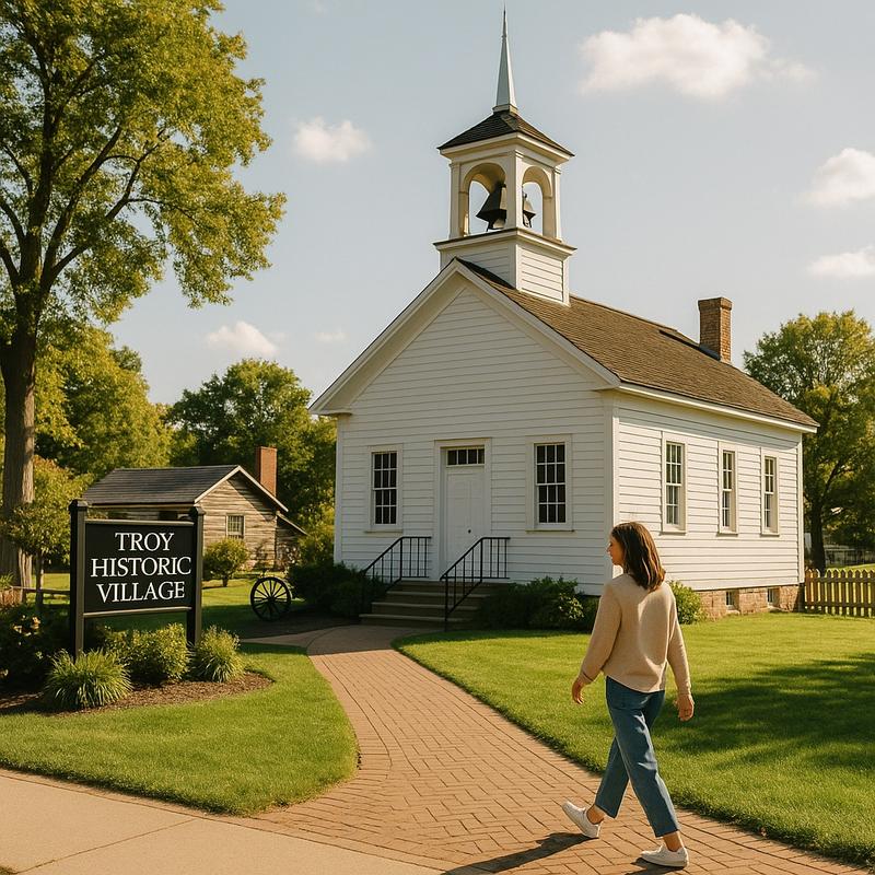 Troy Historic Village