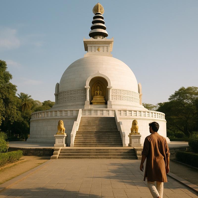 Shanti Stupa New Delhi