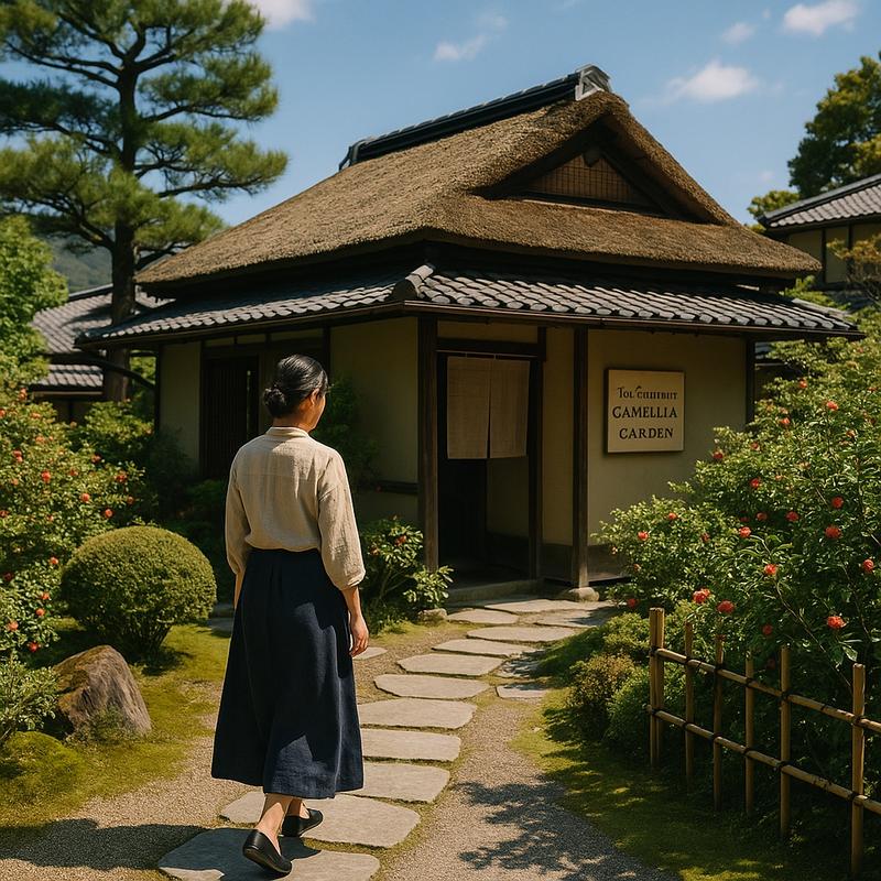 Tea Ceremony Camellia GARDEN