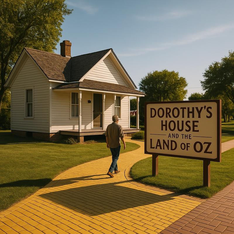 Dorothy's House and the Land of Oz