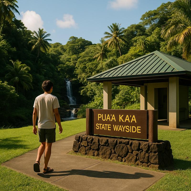 Pua'a Ka'a State Wayside