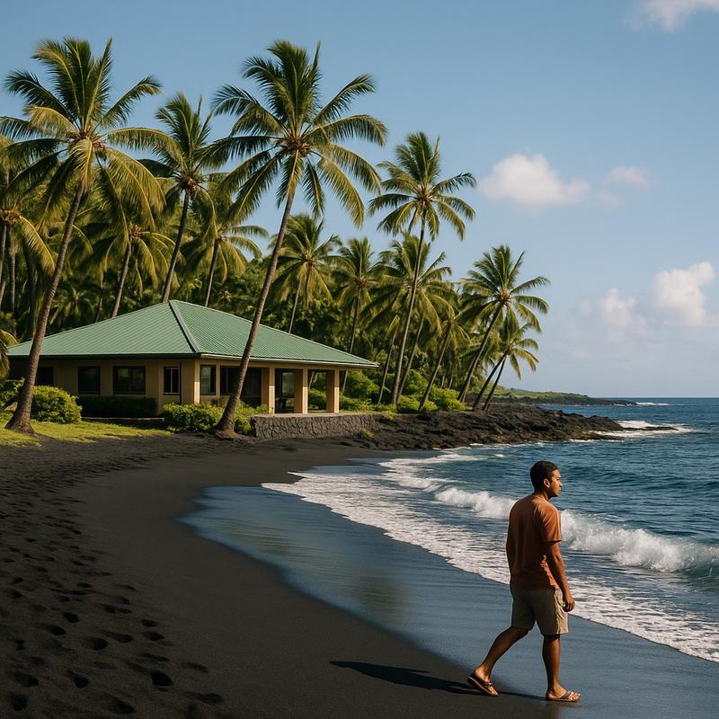 Punaluʻu Beach