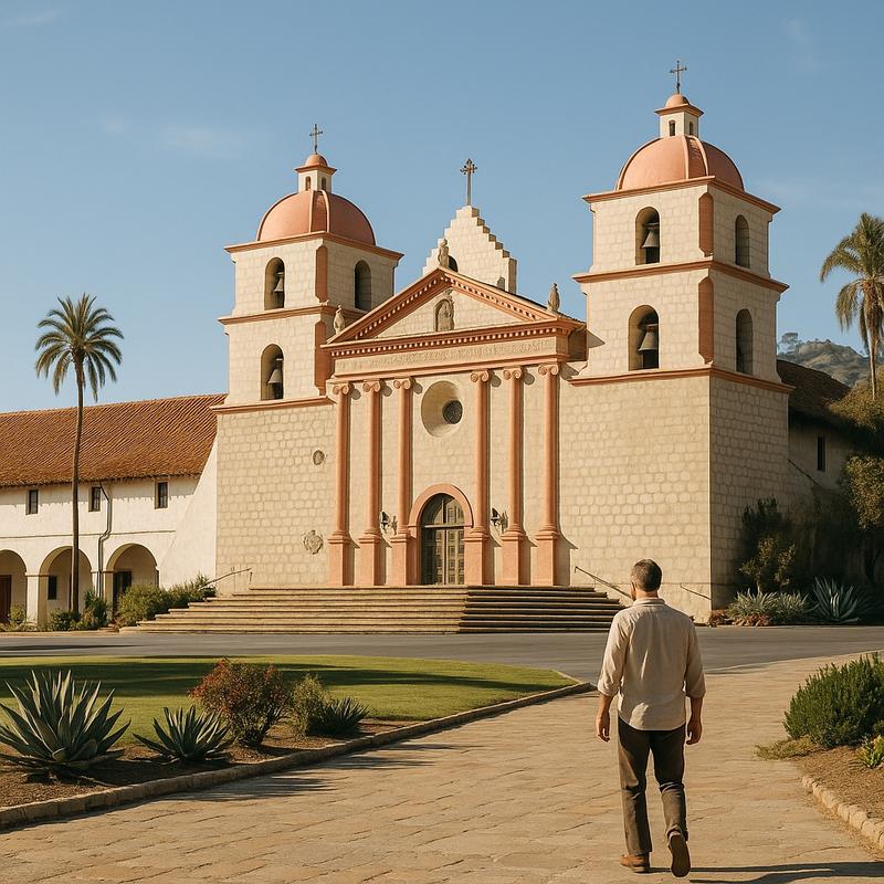Old Mission Santa Barbara 1786