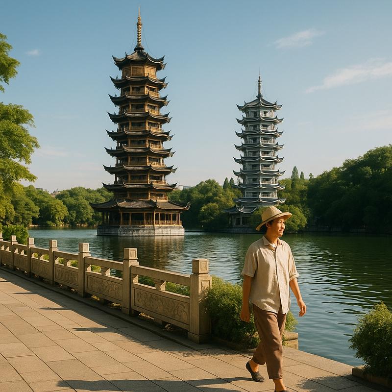Riyue Shuangta Cultural Park