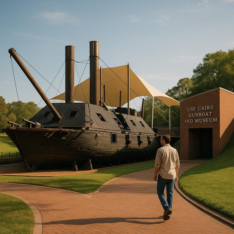 USS Cairo Gunboat and Museum