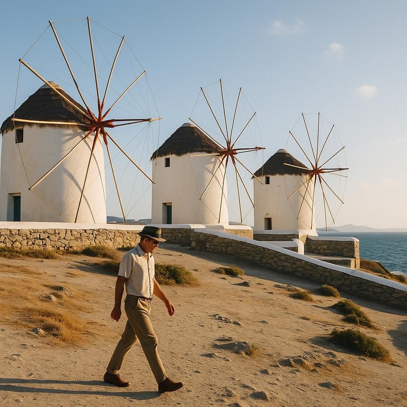 Windmills of Mykonos