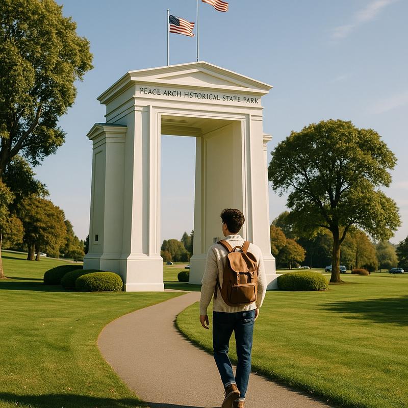 Peace Arch Historical State Park