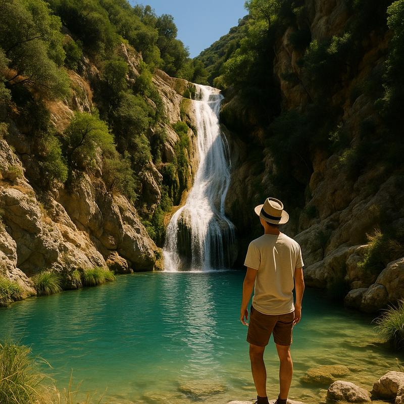Polylimnio Waterfalls