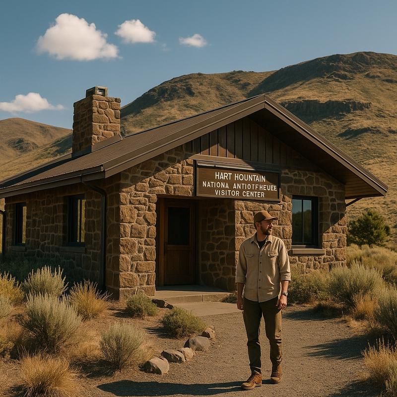 Hart Mountain National Antelope Refuge Visitor Center