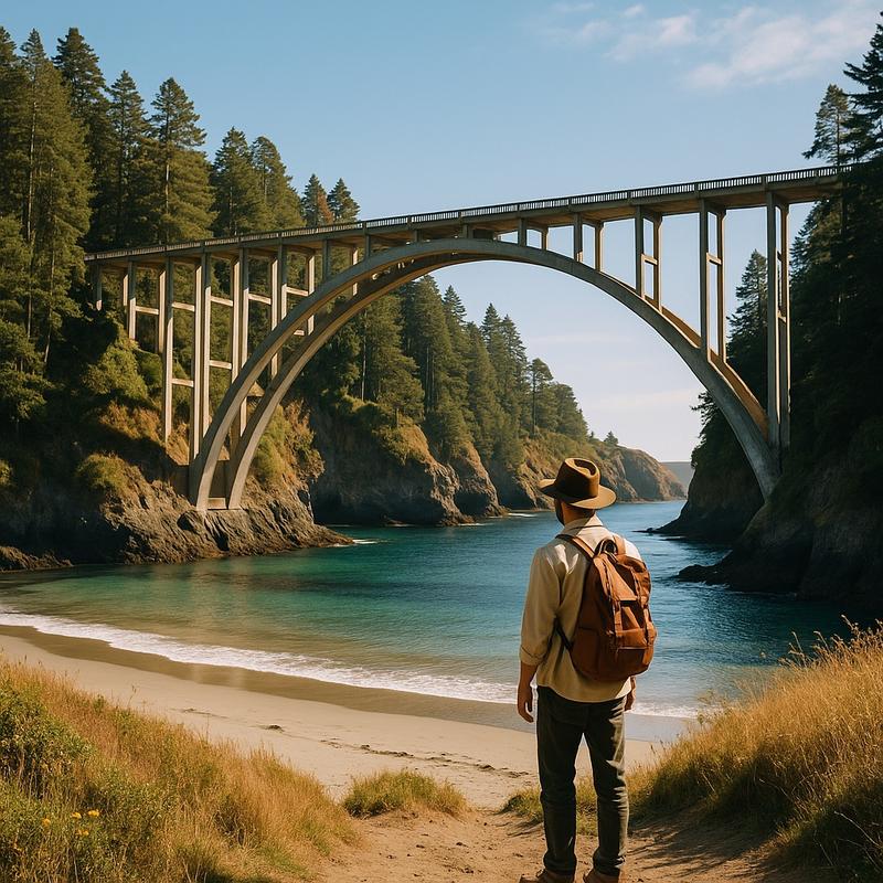 Russian Gulch State Park