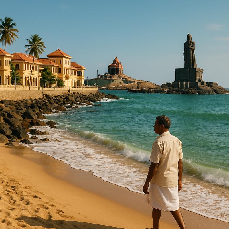 Kanyakumari Beach