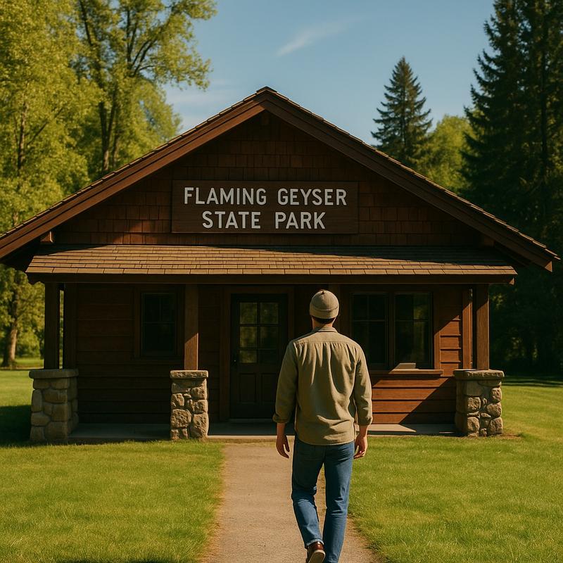 Flaming Geyser State Park