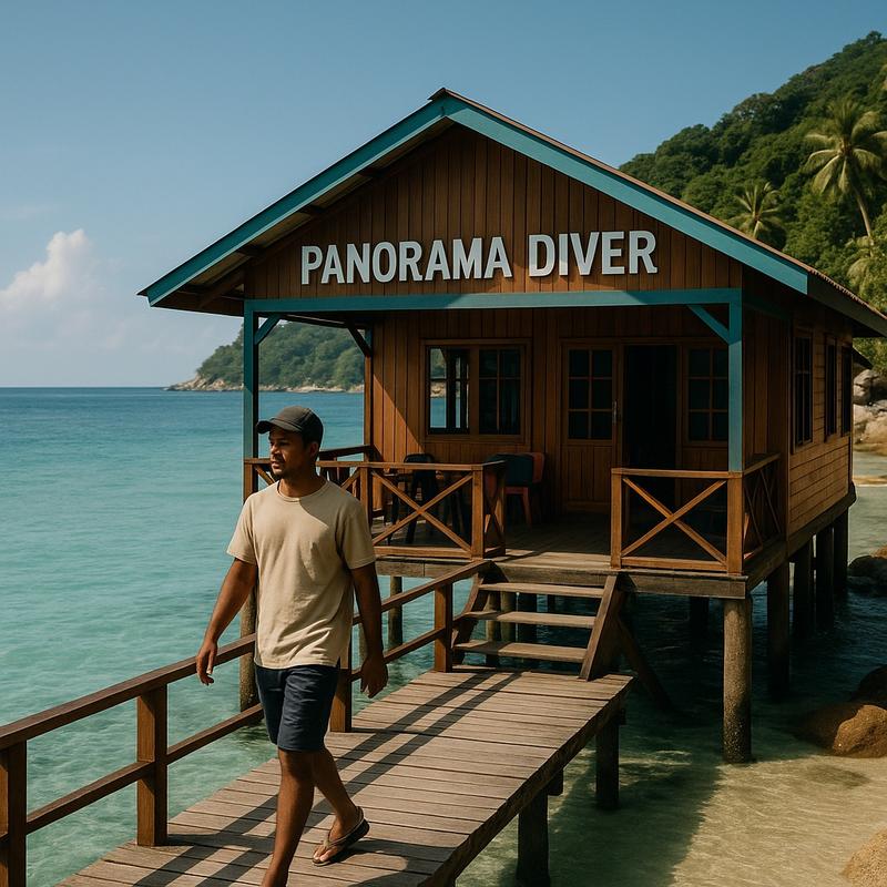 Panorama Diver Perhentian