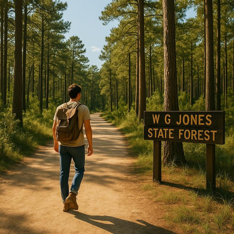 W G Jones State Forest
