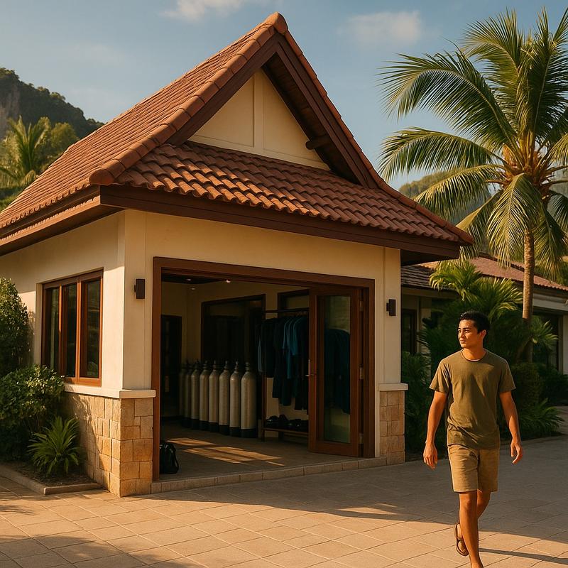 Phi Phi Barakuda Scuba - Dive Center, Diving Phi Phi Island