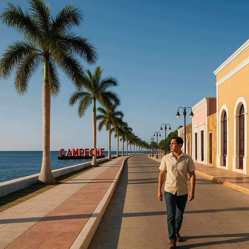 Malecón de Campeche