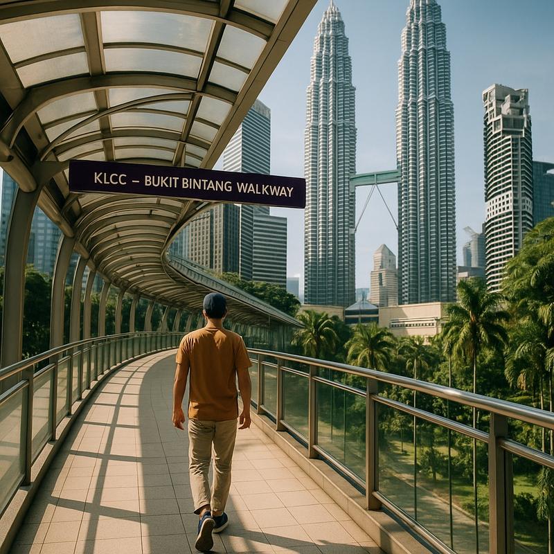 KLCC - Bukit Bintang Walkway