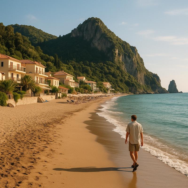Saint Gordios beach