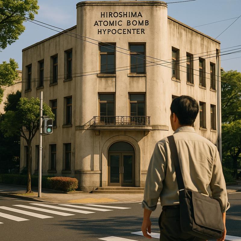 Hiroshima Atomic Bomb Hypocenter (Shima hospital)