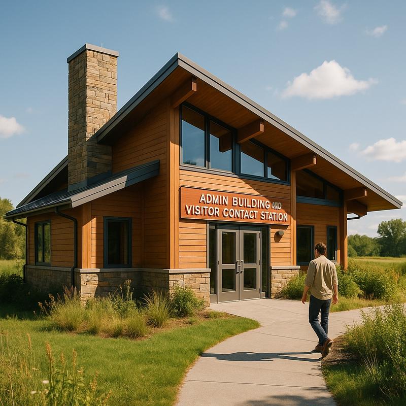 Missisquoi National Wildlife Refuge Admin Building And Visitor Contact Station