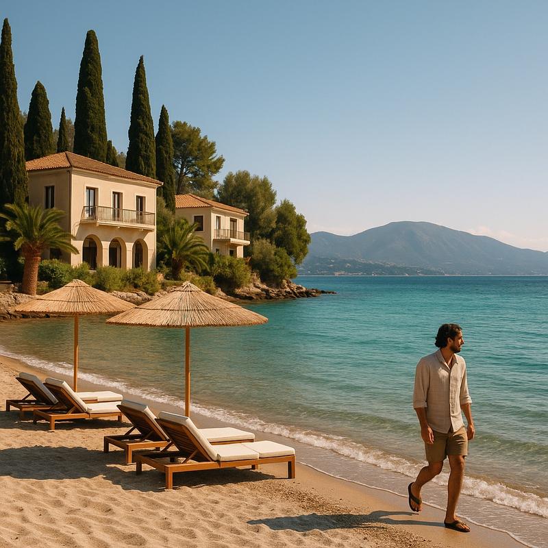 Dassia beach