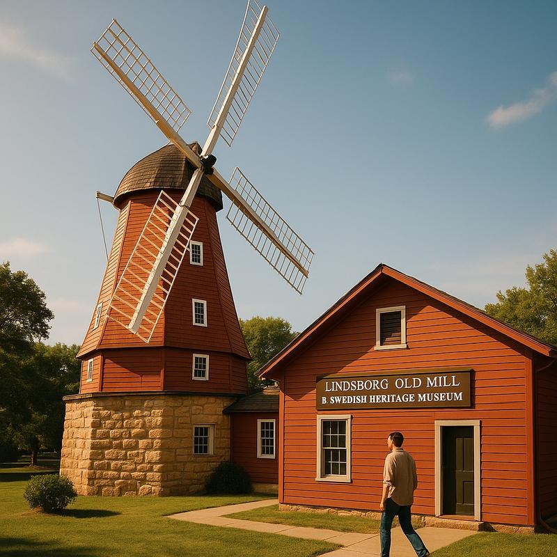 Lindsborg Old Mill & Swedish Heritage Museum