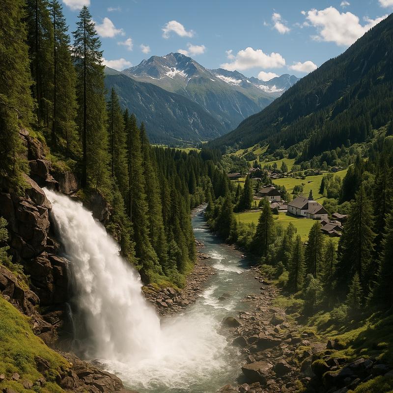 Krimml Waterfalls