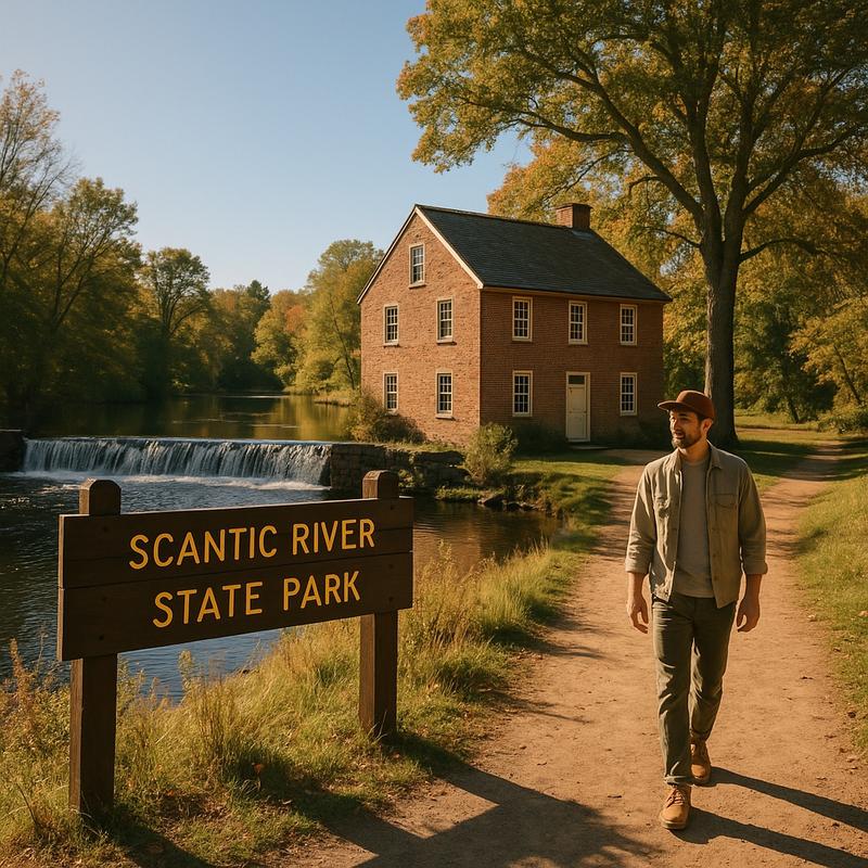 Scantic River State Park - West