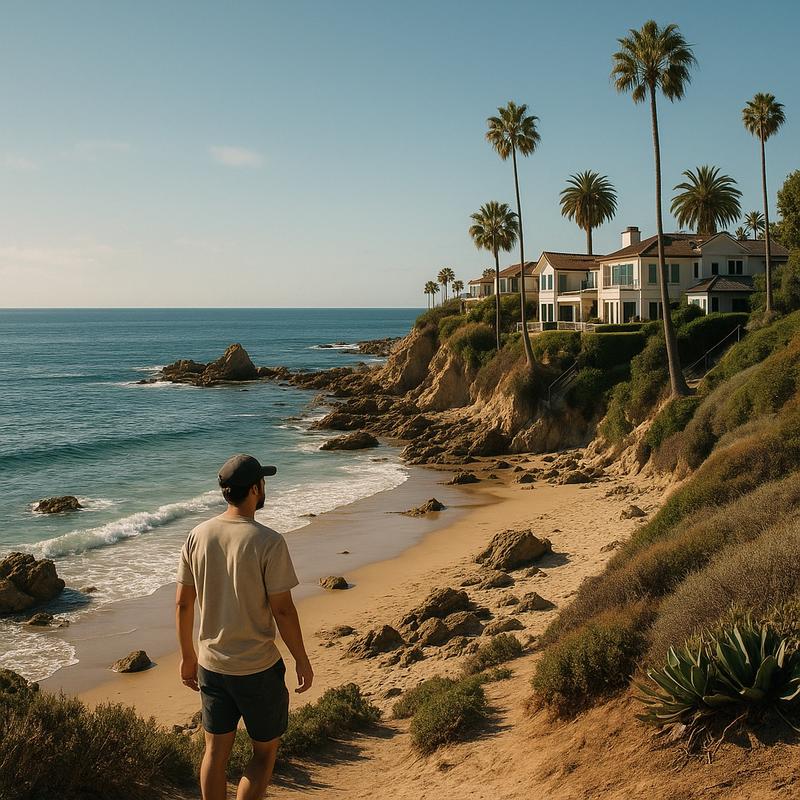 Little Corona del Mar Beach