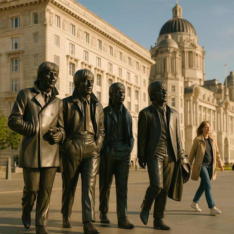 The Beatles Statue