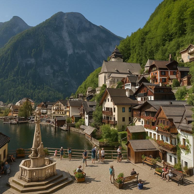 Marktplatz Hallstatt